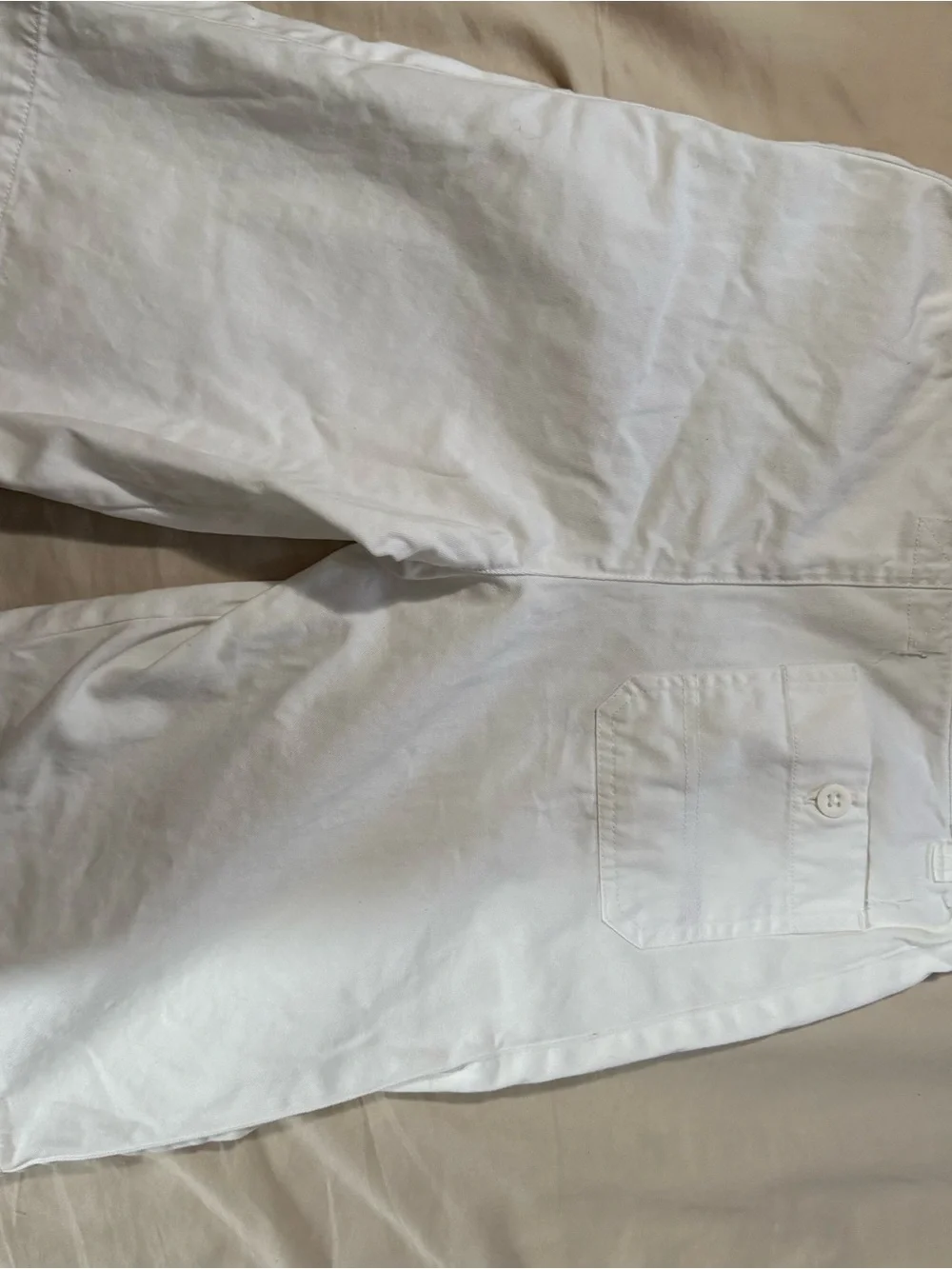 Ralph Lauren White Boys Polo Chino Shorts size 14